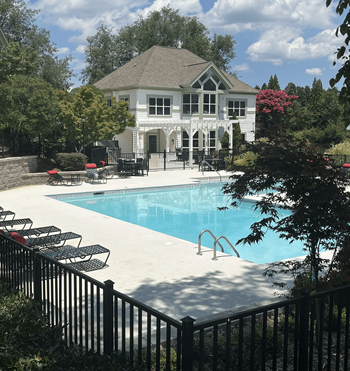 Resort-style swimming pool